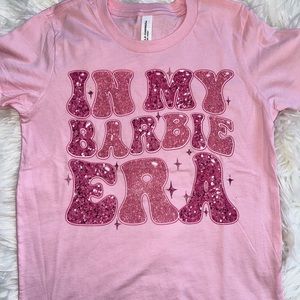 Barbie era T shirt youth medium